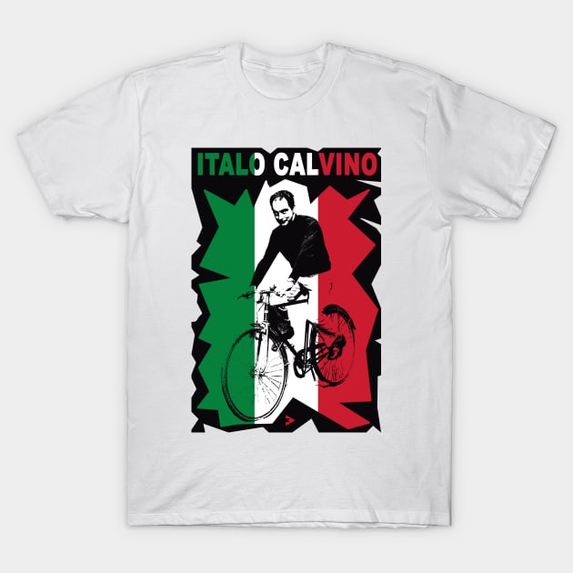 Italo Calvino T-Shirt by Exile Kings 